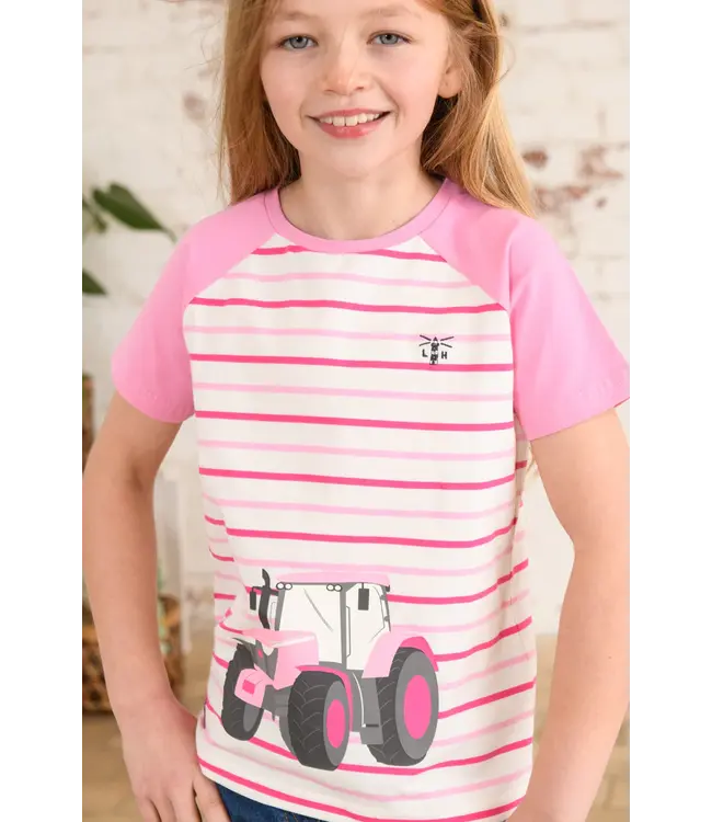 Lighthouse Causeway Kids Tee Sweat Pea Tractor