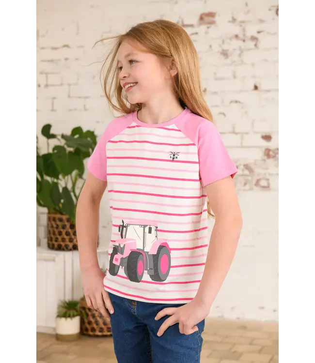 Lighthouse Causeway Kids Tee Sweat Pea Tractor