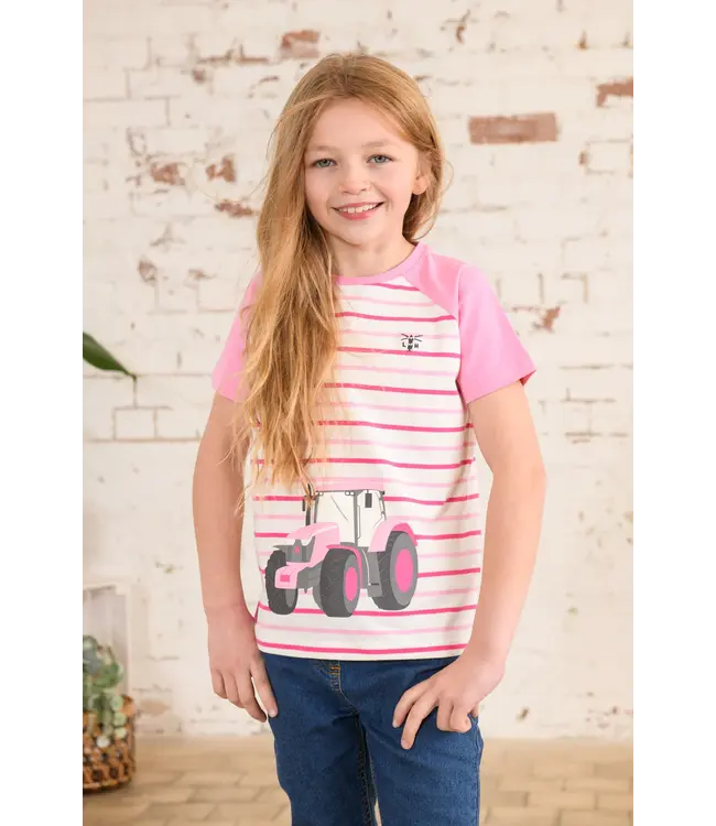 Lighthouse Causeway Kids Tee Sweat Pea Tractor