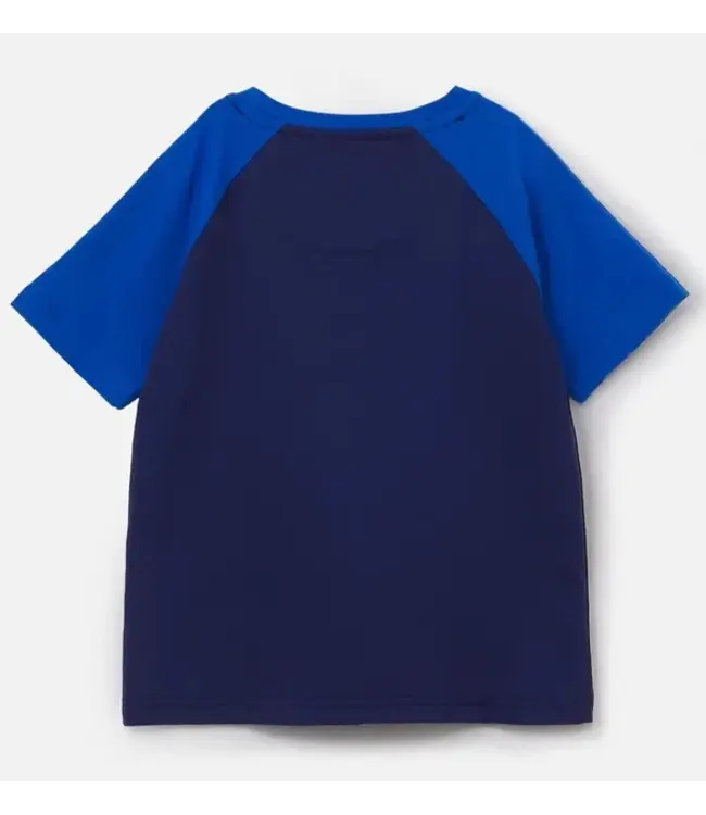 Lighthouse Mason Tee Frontloader. Blue Tractor