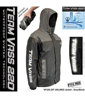 Vass Vass Team Vass 220 Unlined Jacket Grey / Black