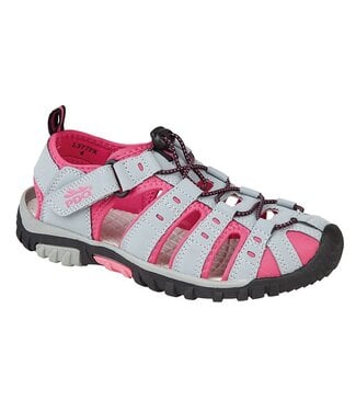 Grey / Fushia Sports Sandal