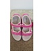 Pink/Grey Leather Sports Sandals