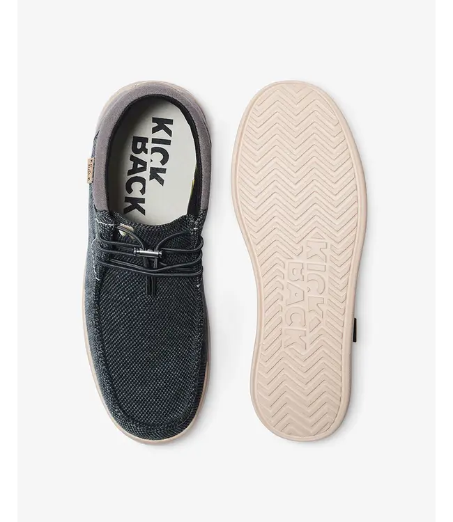 Kickback Haven  Charcoal/Black Supersoft Mesh Shoes