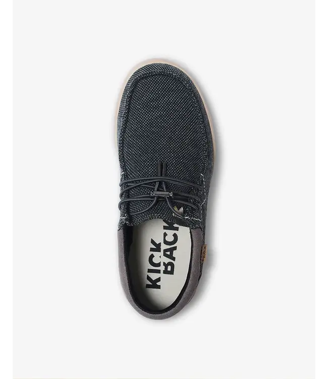 Kickback Haven  Charcoal/Black Supersoft Mesh Shoes