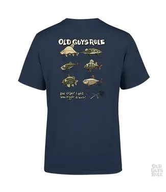 Old Guys Rule Old Guys Rule T-Shirt. Bigger Fish II