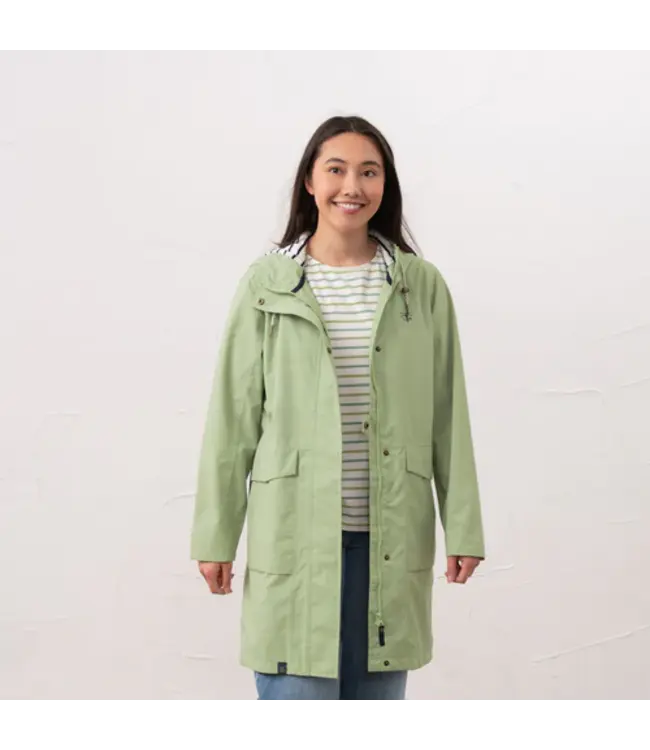 Lighthouse Beachcomber Long II. Pistachio. Indigo