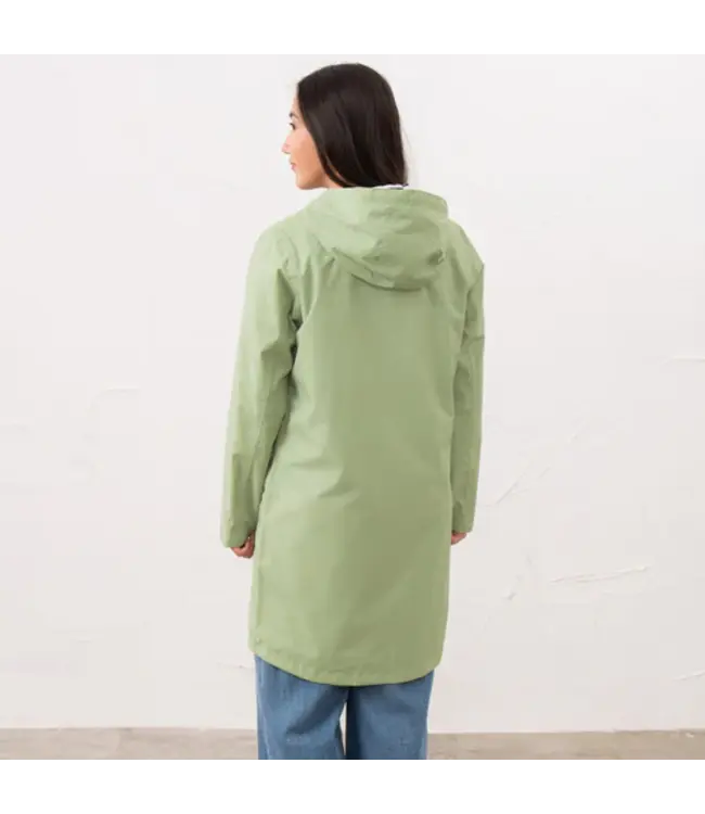 Lighthouse Beachcomber Long II. Pistachio. Indigo