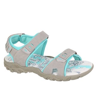 Grey /Mint Nubuck Sports Sandal