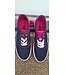 Navy /Pink Canvas Plimsoll