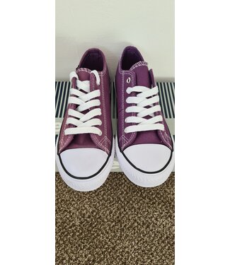 Dek Purple Canvas Shoe
