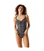 Regatta Sakari Swimsuit Black/White Polka Print