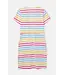 Lighthouse Lena Dress Pink / Sky Blue Stripe