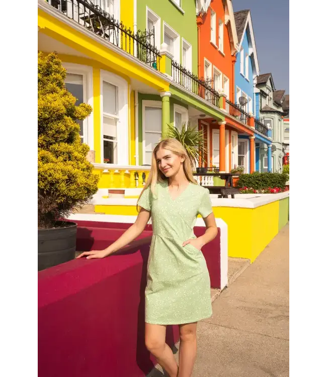 Lighthouse Lena Dress Soft Green Floral