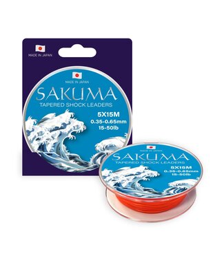 Sakuma SAKUMA TAPERED SHOCK LEADER
