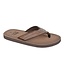 PDQ Mens Brown Flip Flops