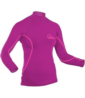 Palm Palm Rashguard Women L/Sleeve Plum