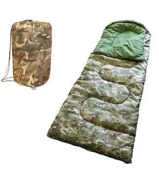 Sunncamp SunnCamp Camouflage Junior Sleeping Bag with Pillow