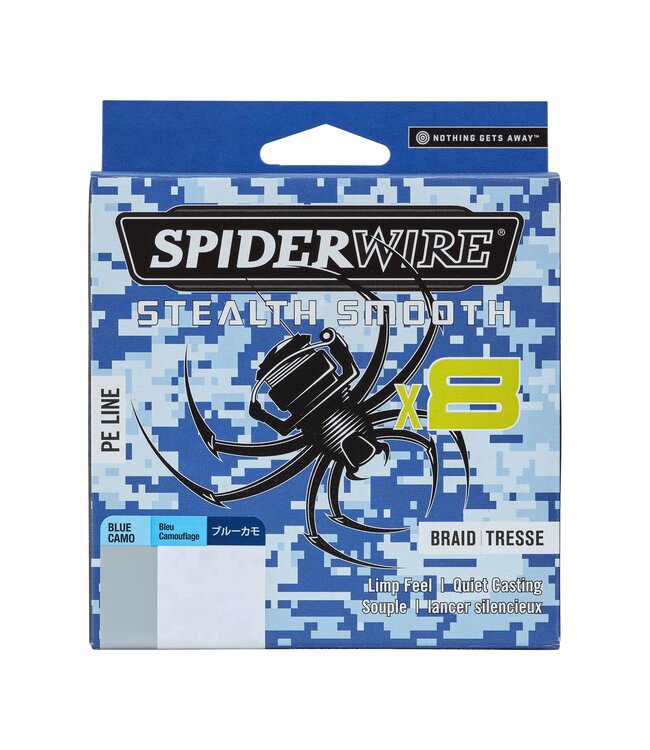 SPIDERWIRE STEALTH X8 BLUE CAMO 300M