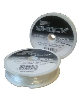 SEATECH SHOCK LEADER CLEAR 100M