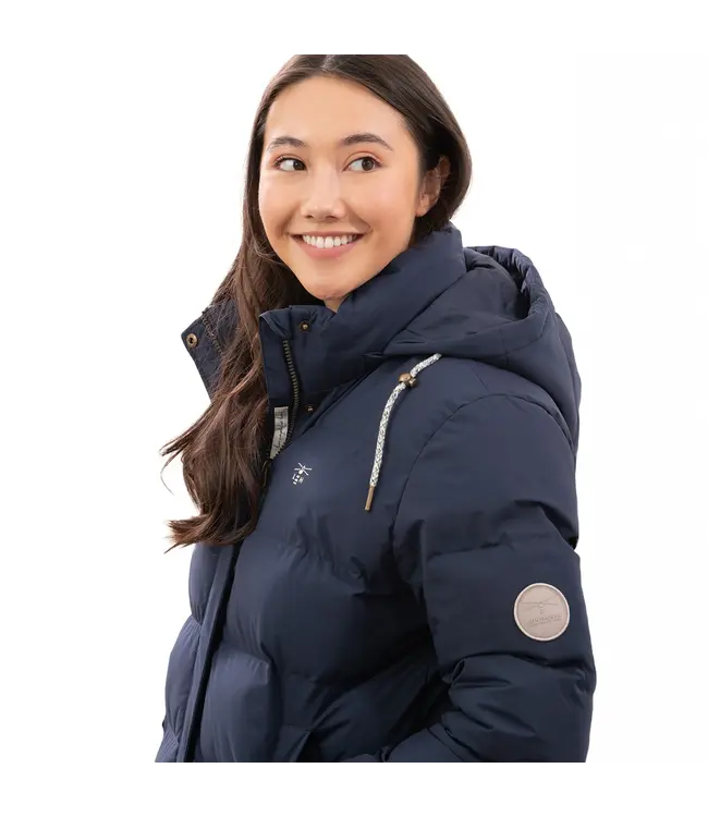Lighthouse Margot Ladies Coat. Navy