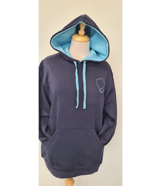 LA ANGLING BLUE HOODY