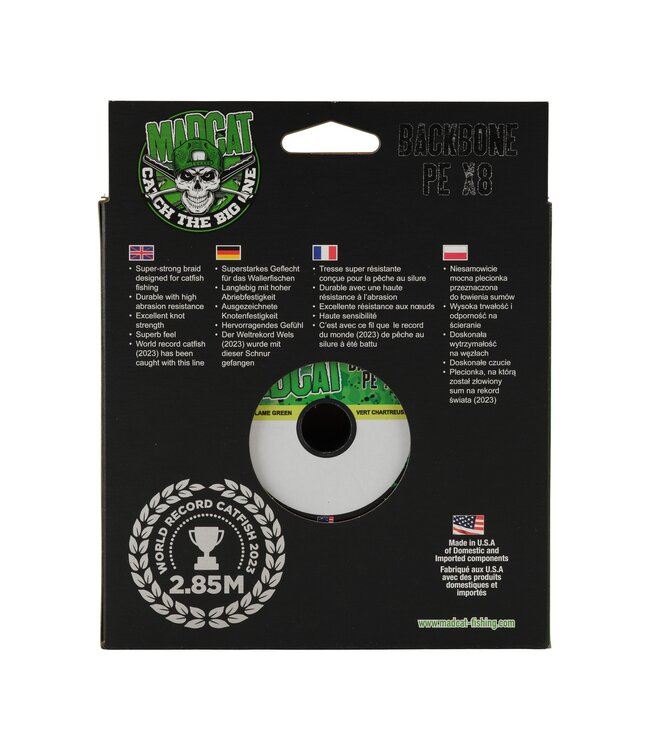 MADCAT Backbone x8 Braid 90lb 600m