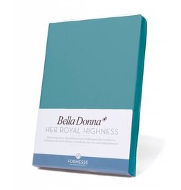 Bella Donna stretch hoeslaken - Arctisch Blauw