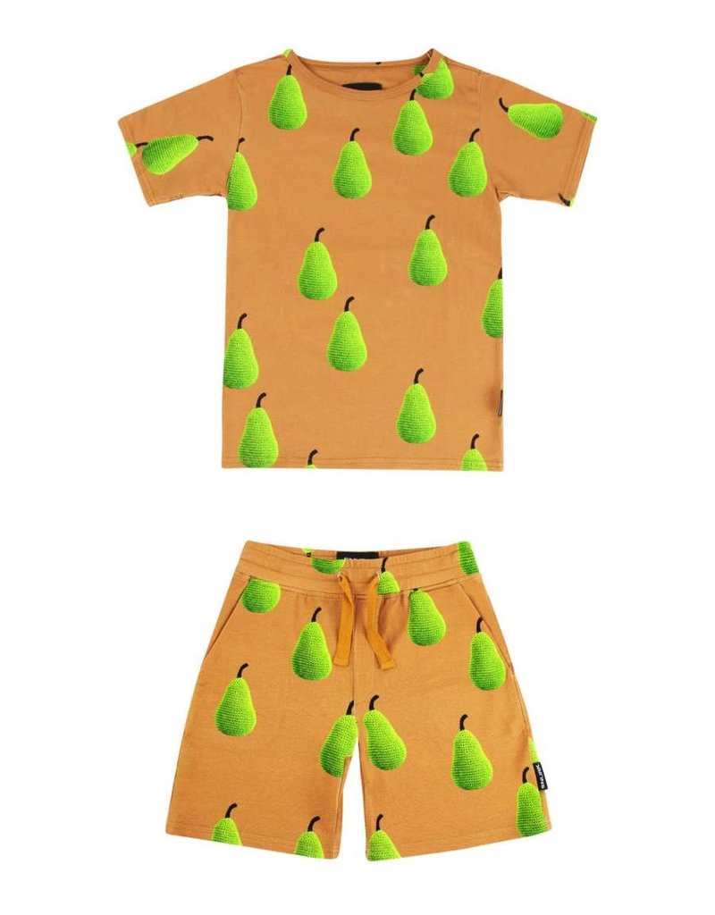 SNURK T-shirt met short Pears