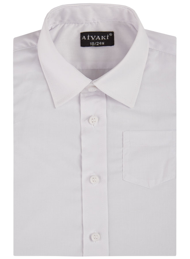 Festliches Kinderhemd, weiß