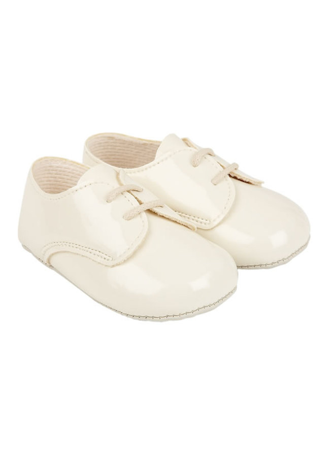 Jungen Taufschuhe, creme