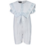Baby Taufanzug, blau-weiß