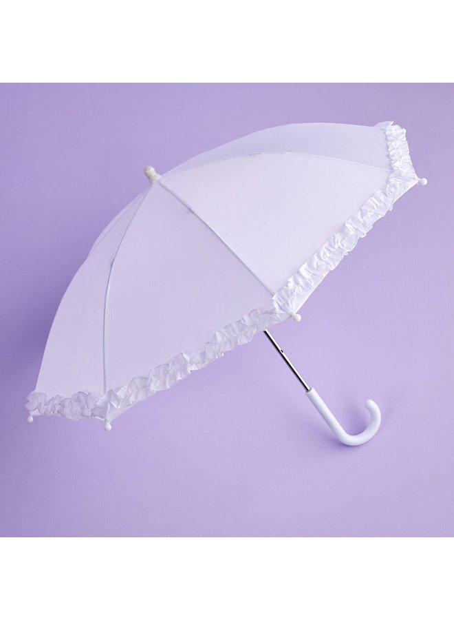 Kommunion Regenschirm, weiß