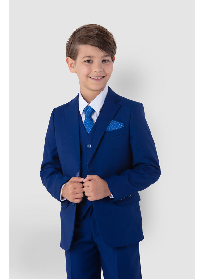 Jungen Anzug, 6-teilig, royalblau