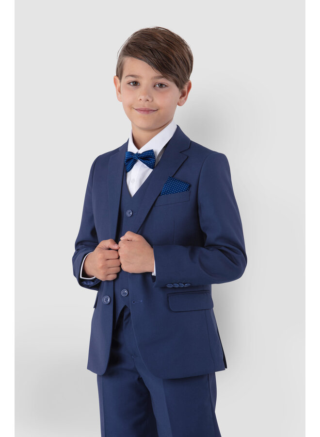 Kinderanzug für Hochzeit, 6-teilig, blau