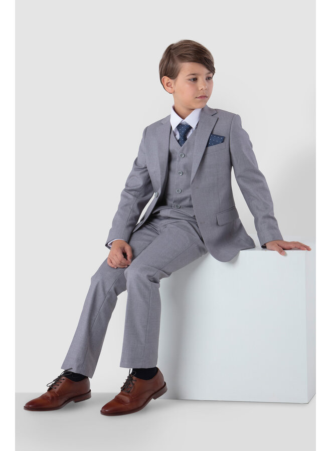 Kinder Sakko, hellgrau