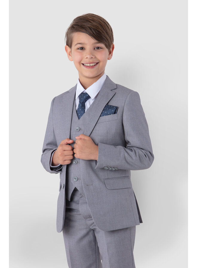 Kinder Sakko, hellgrau