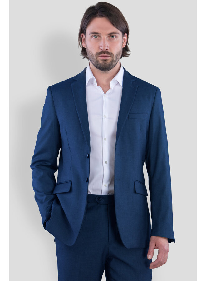 Sakko, Slim Fit in Blau