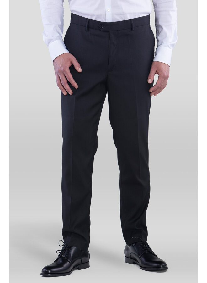 Elegante Anzughose für Herren, schwarz
