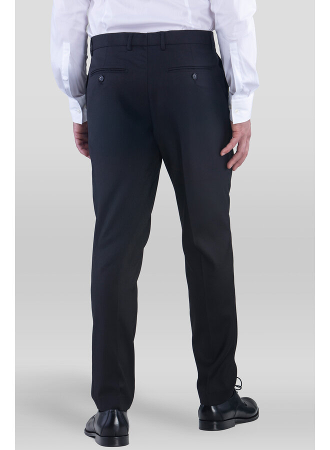 Elegante Anzughose für Herren, schwarz
