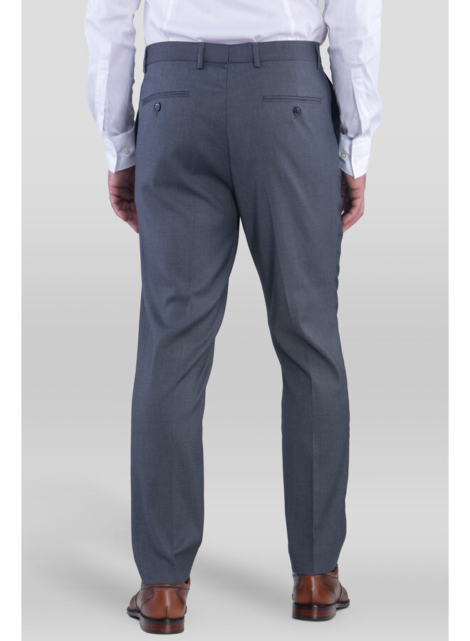 Herren Anzughose in Grau, Slim Fit