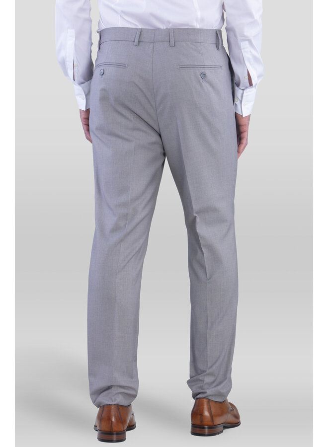 Anzughose in Hellgrau, Slim Fit