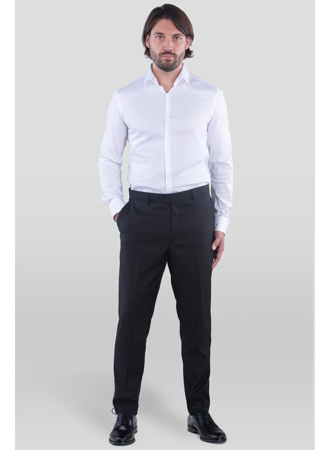 Elegante Anzughose für Herren, schwarz