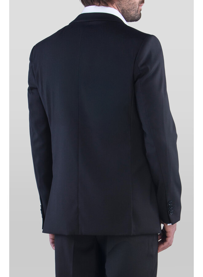 Herren Sakko, Slim Fit in Schwarz