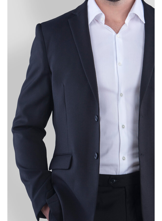 Herren Sakko, Slim Fit in Schwarz