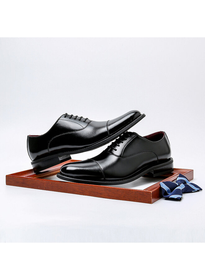 Herren Anzugschuhe in Schwarz - edle Oxford‑Design