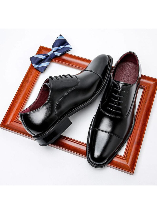 Herren Anzugschuhe in Schwarz - edle Oxford‑Design