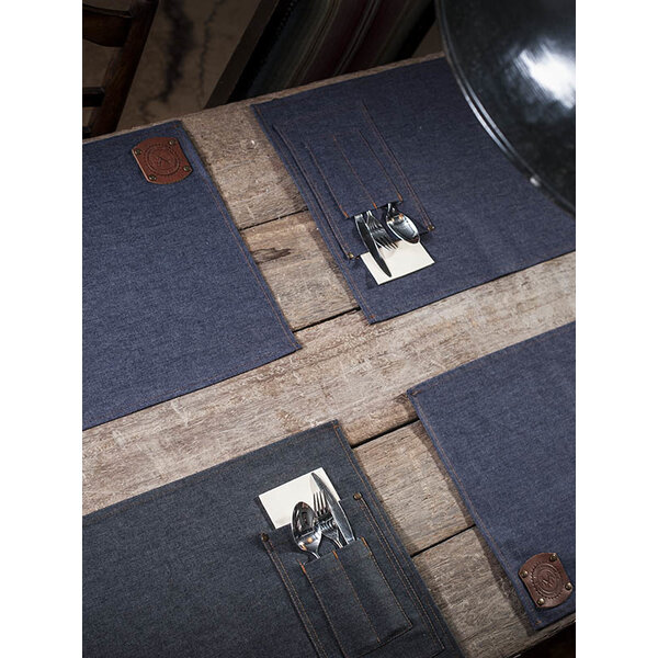 Schriks - in NL gemaakt Placemats denim jeans of black denim-Jeans