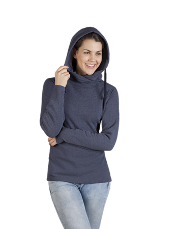 Dames Hoodie Heather