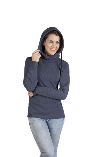 Dames Hoodie Heather